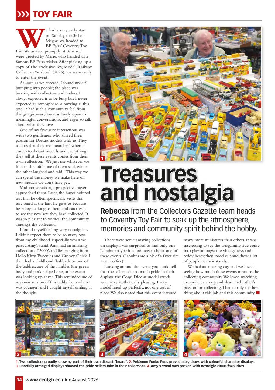 Collectors Gazette Preview Pages