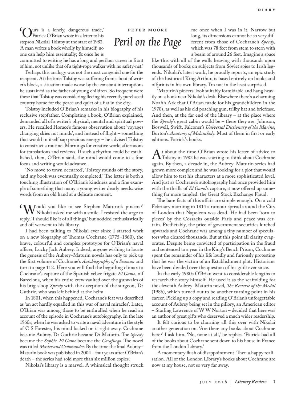 Literary Review Preview Pages
