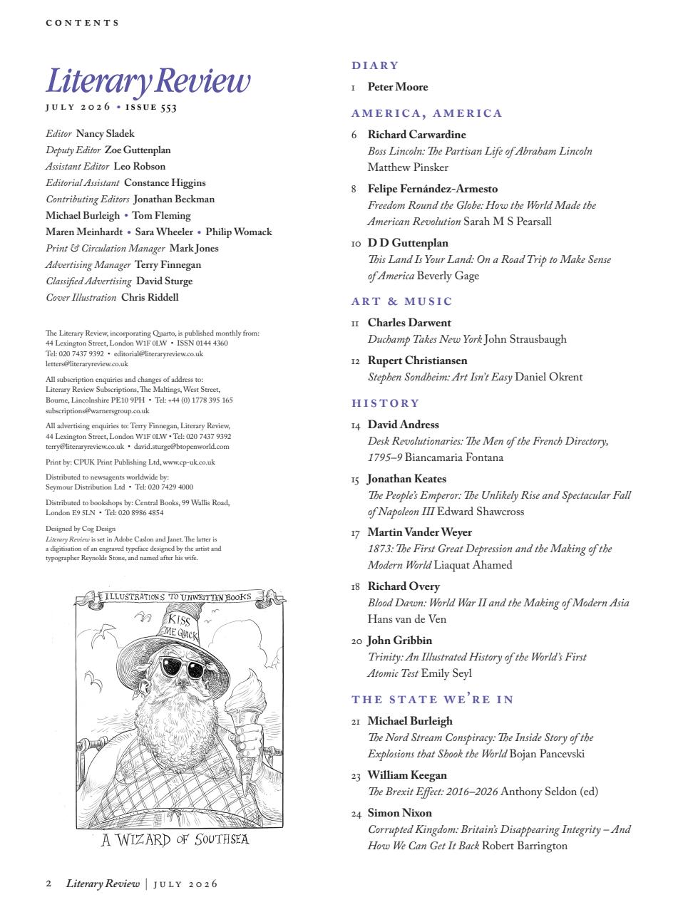 Literary Review Preview Pages