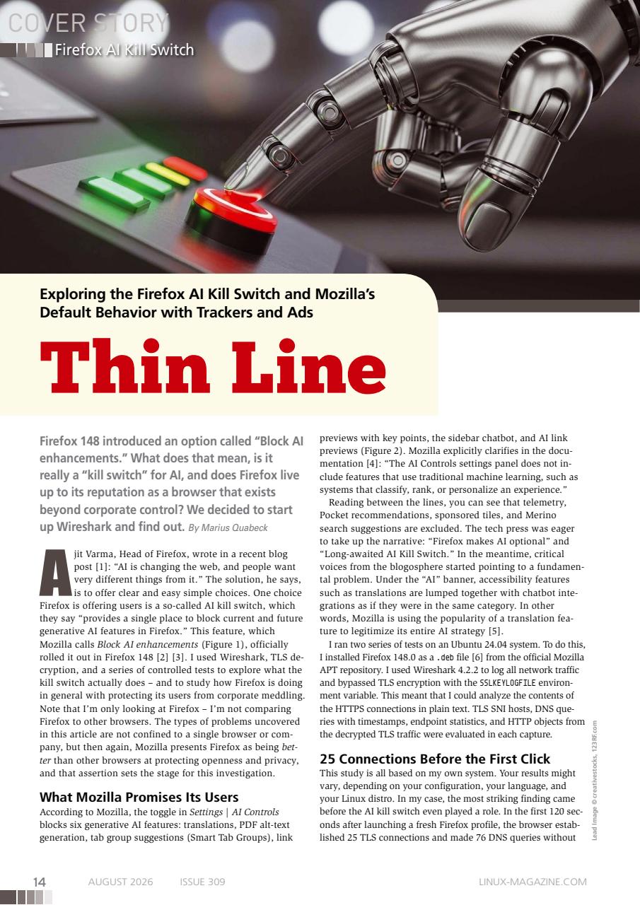 Linux Magazine Preview Pages
