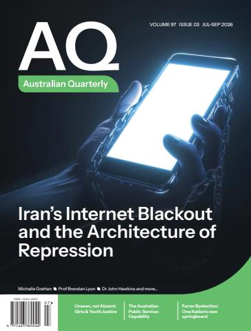 AQ: Australian Quarterly issue AQ: Australian Quarterly 97.3