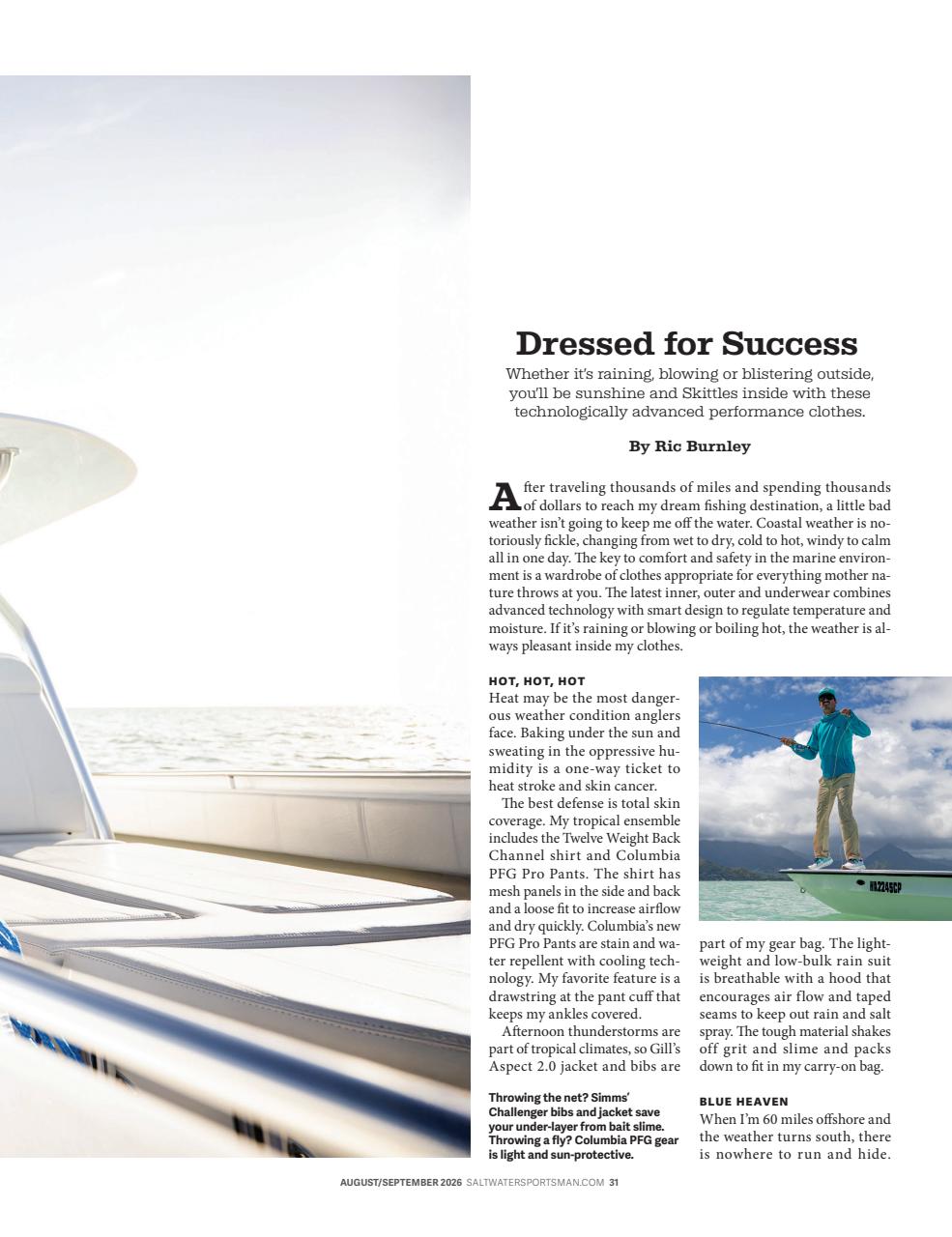 Saltwater Sportsman Preview Pages
