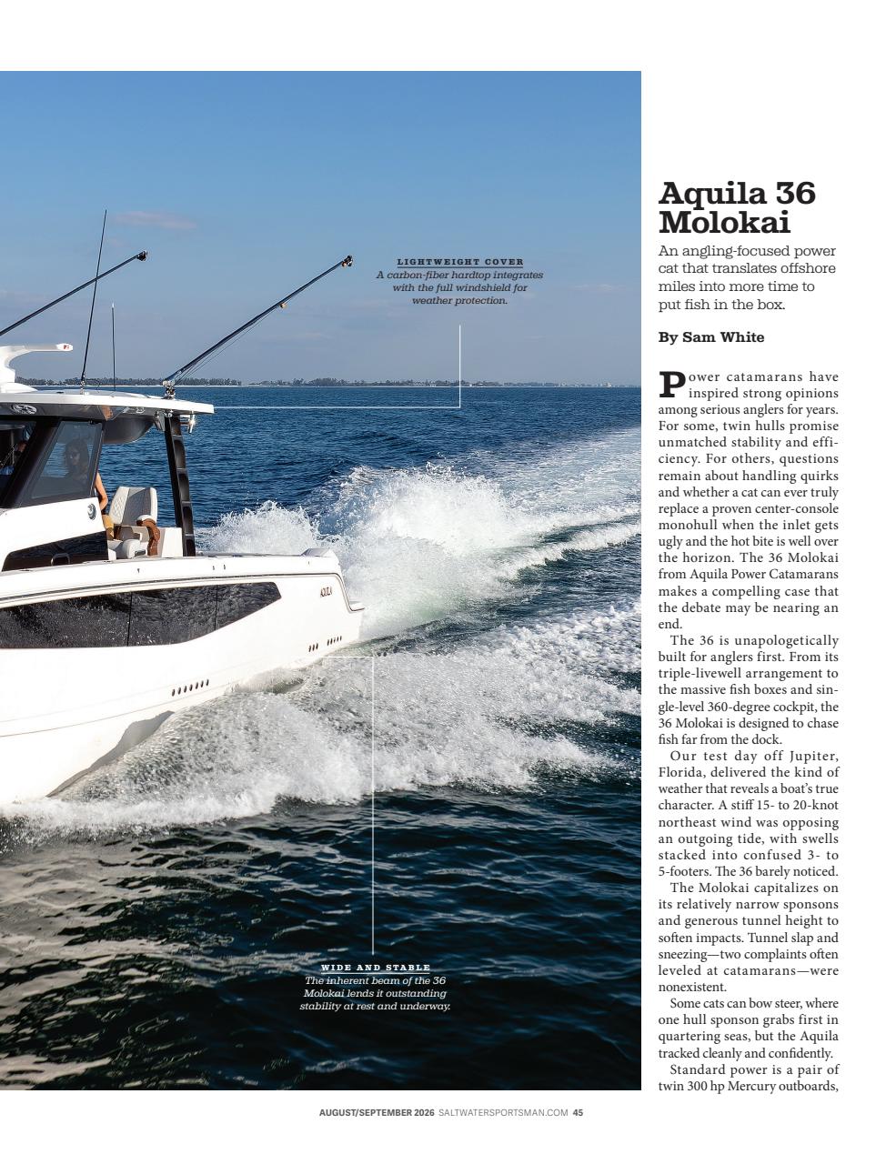 Saltwater Sportsman Preview Pages