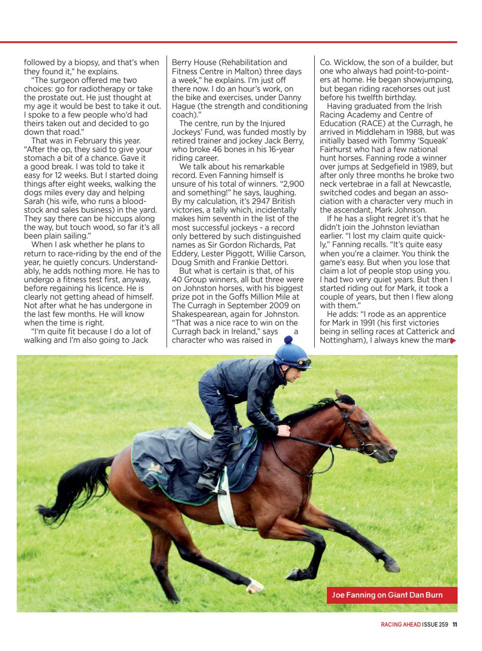 Racing Ahead Preview Pages