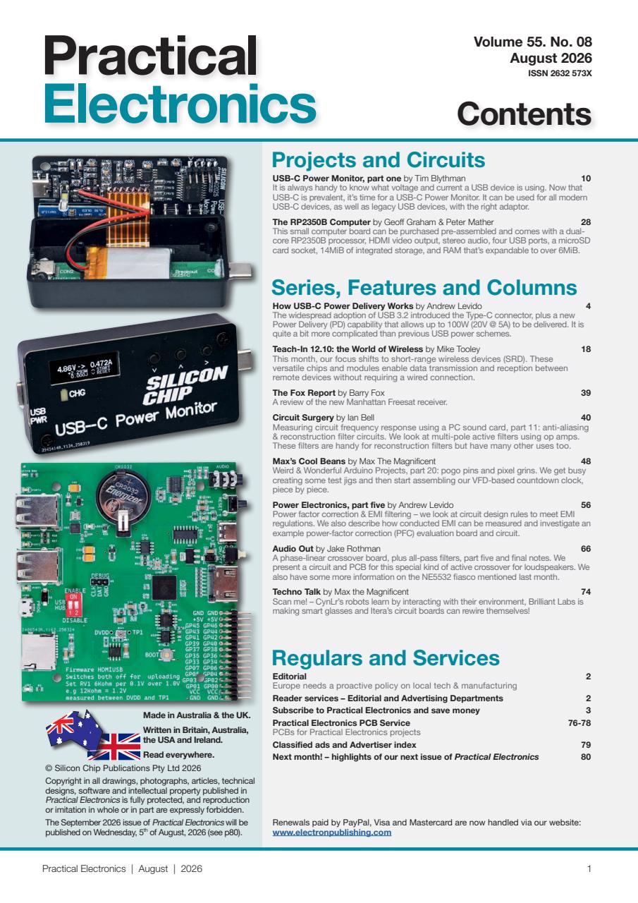 Practical Electronics Preview Pages