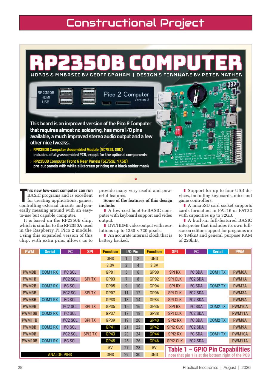 Practical Electronics Preview Pages