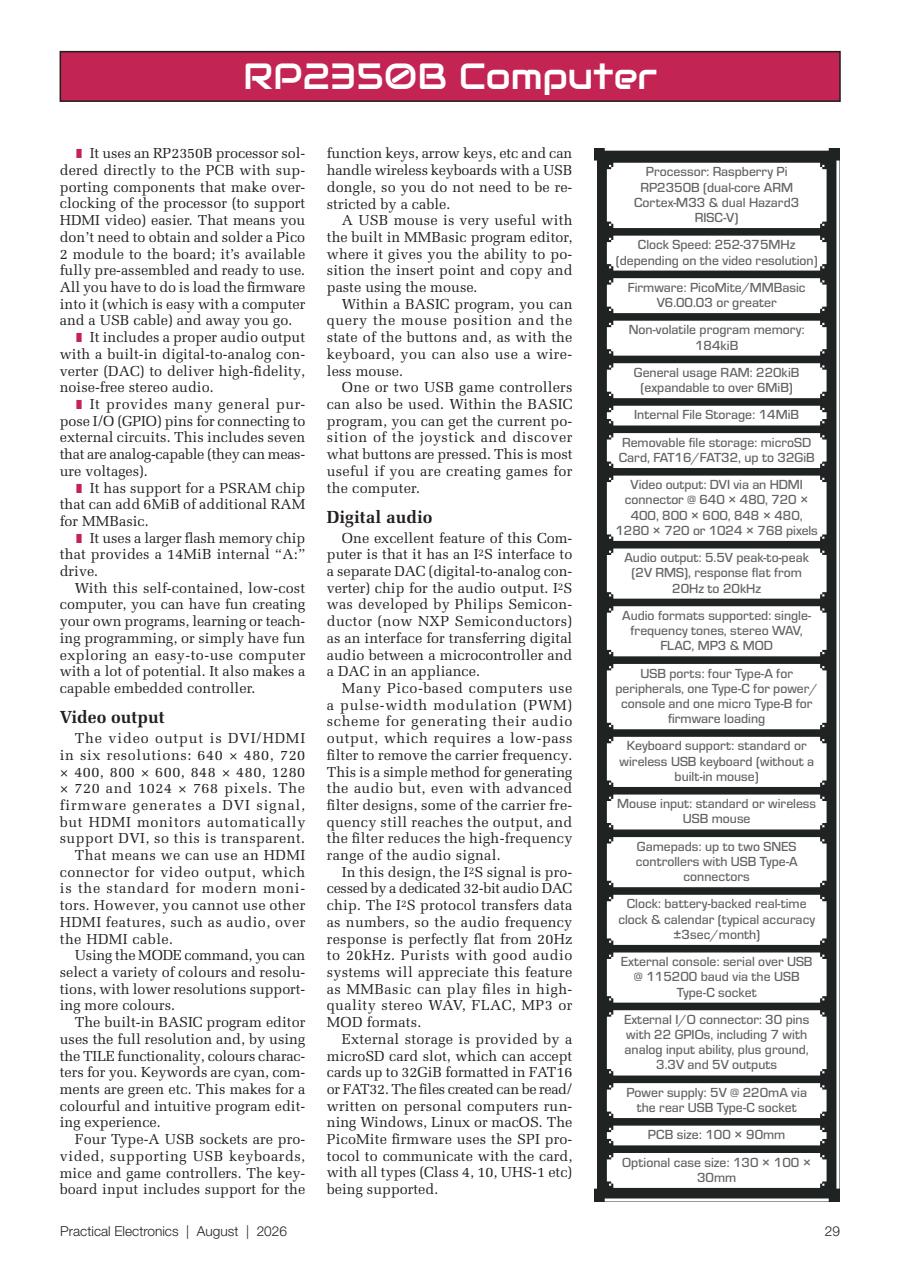 Practical Electronics Preview Pages