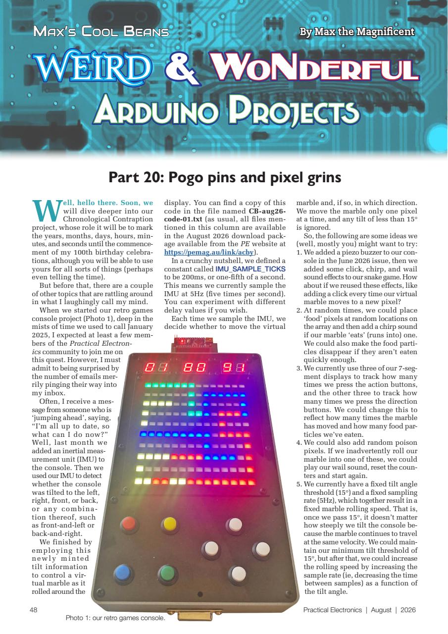 Practical Electronics Preview Pages