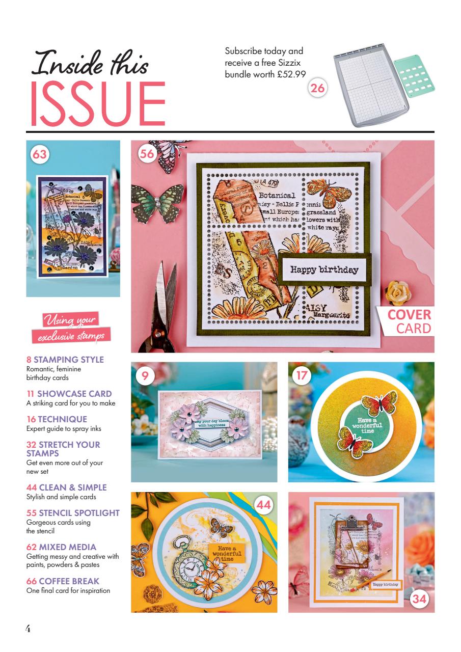 Creative Stamping Preview Pages