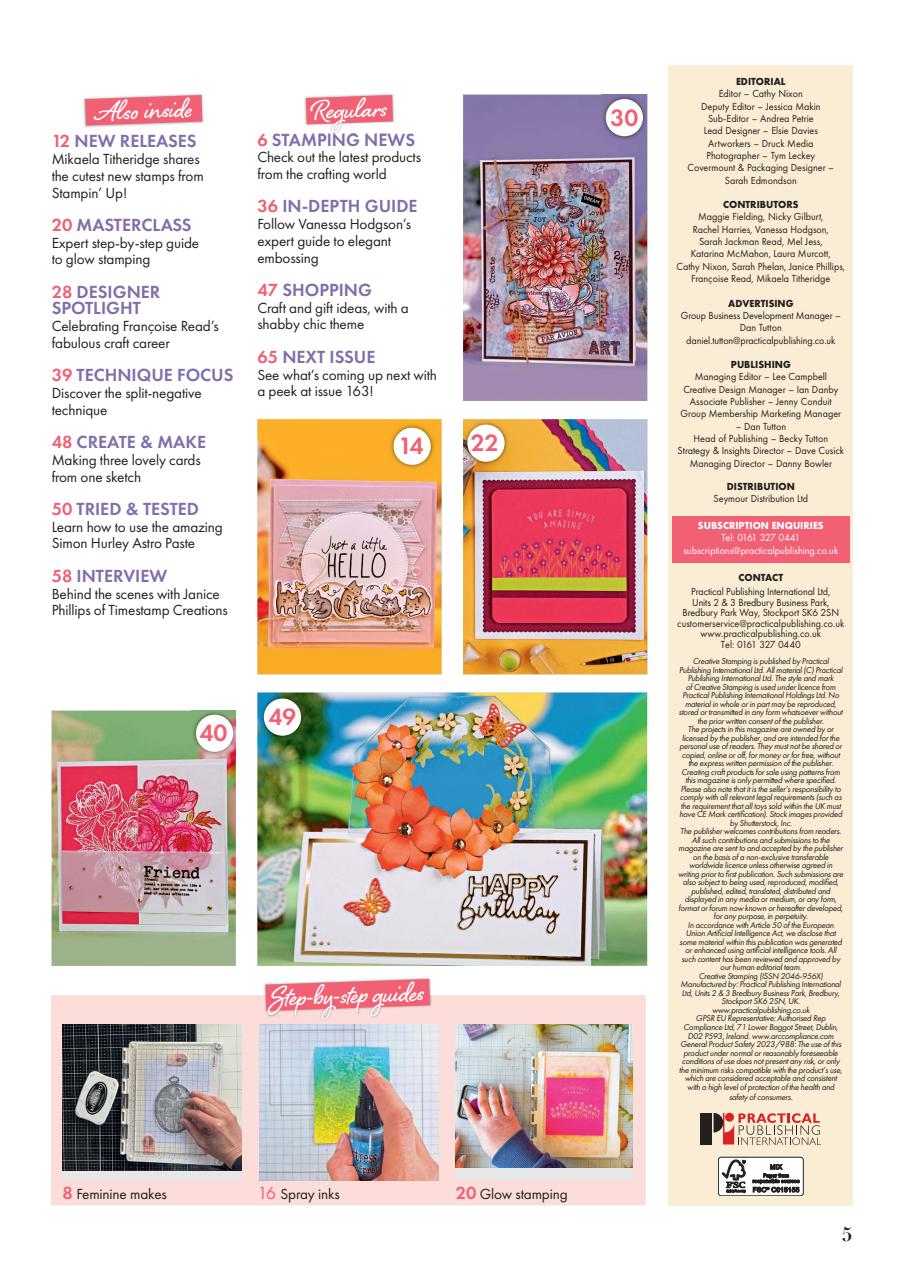 Creative Stamping Preview Pages