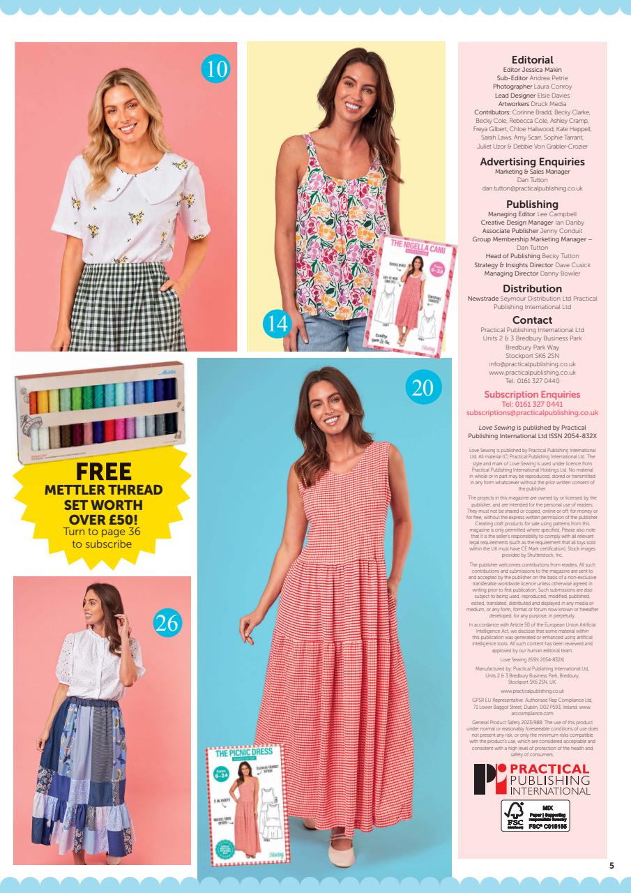 Love Sewing Preview Pages