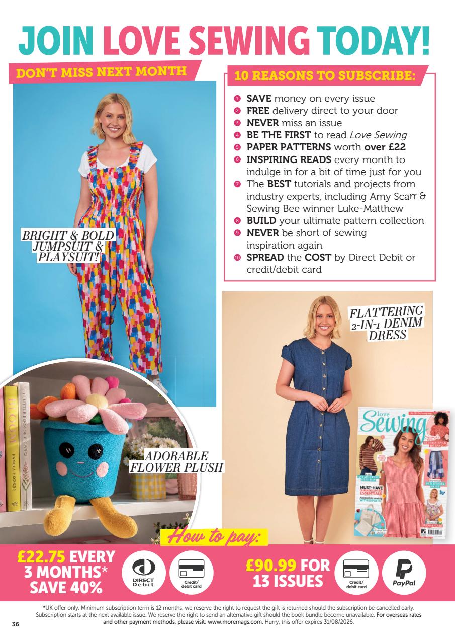 Love Sewing Preview Pages