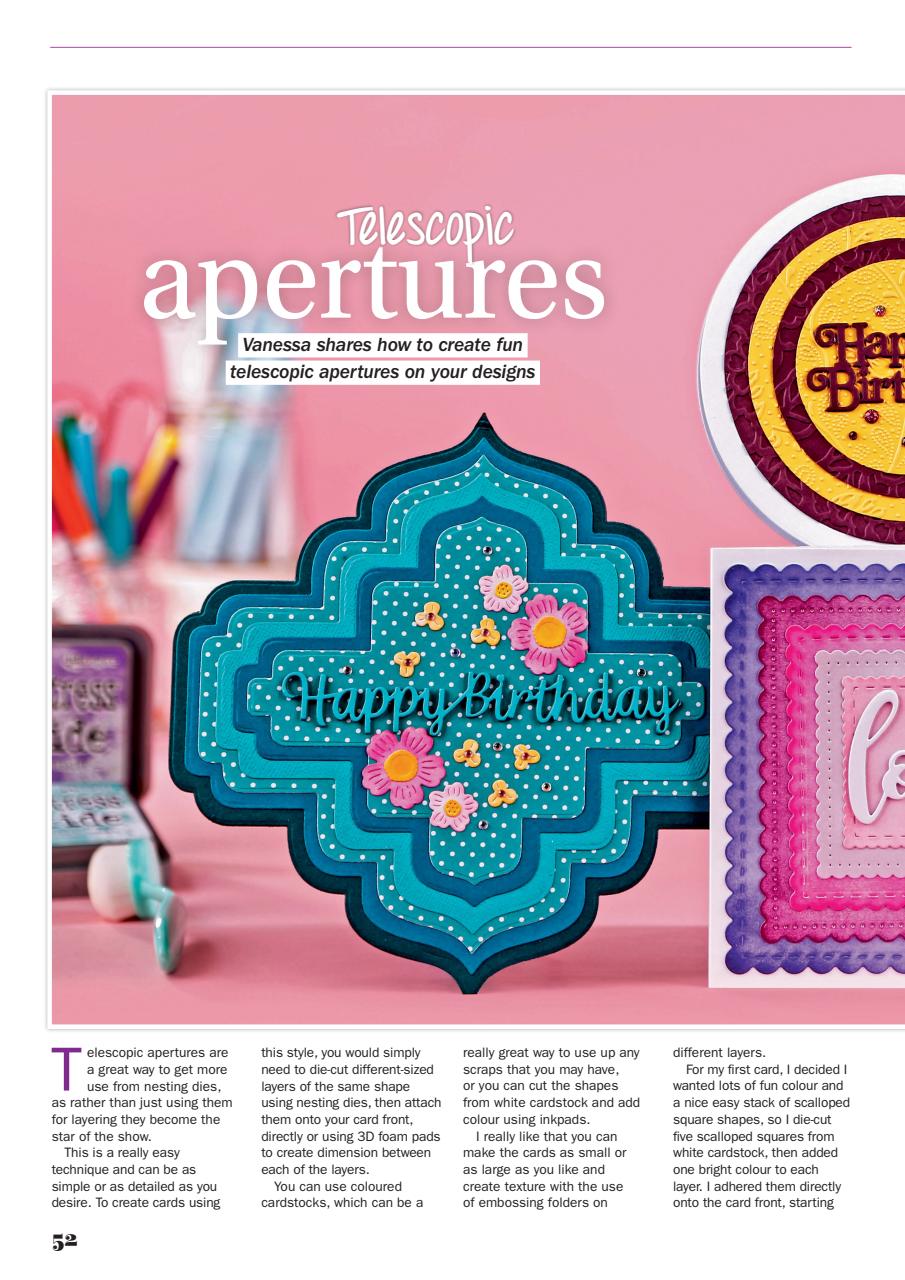 Simply Cards & Papercraft Preview Pages