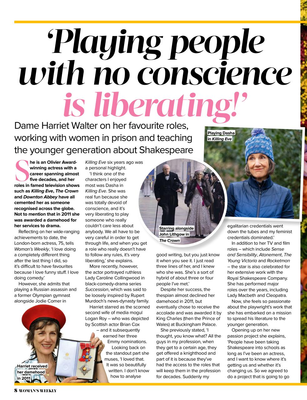 Woman's Weekly Preview Pages
