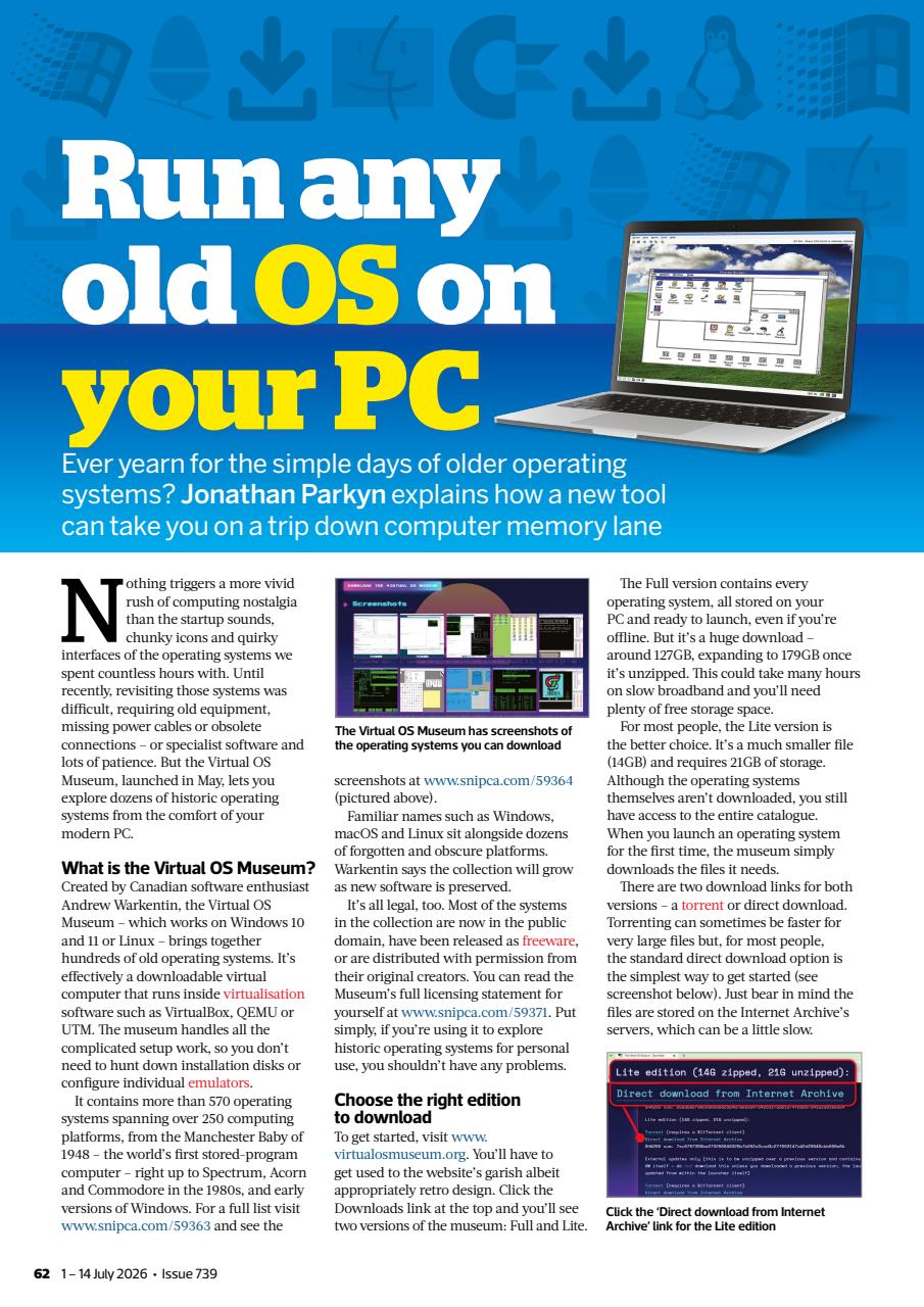Computer Active Preview Pages