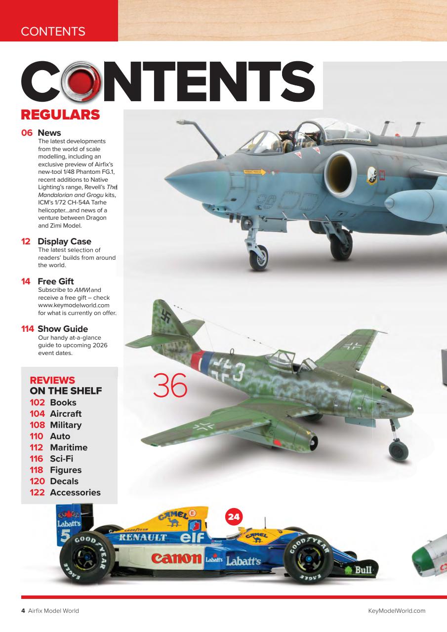 Airfix Model World Preview Pages