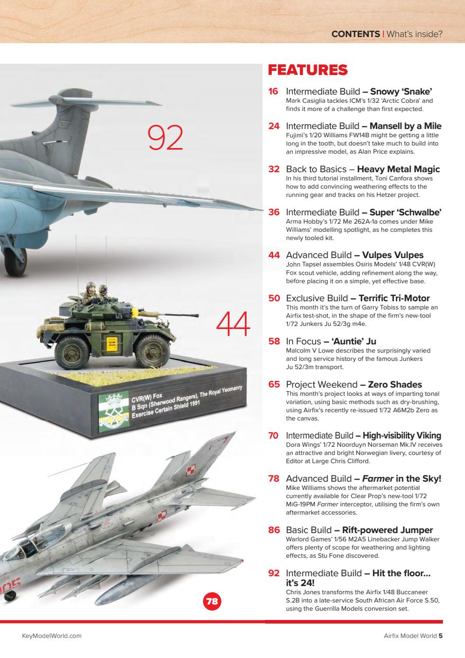 Airfix Model World Preview Pages