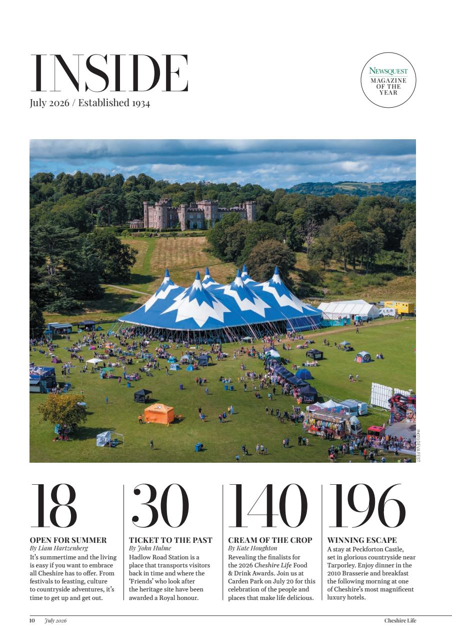 Cheshire Life Preview Pages