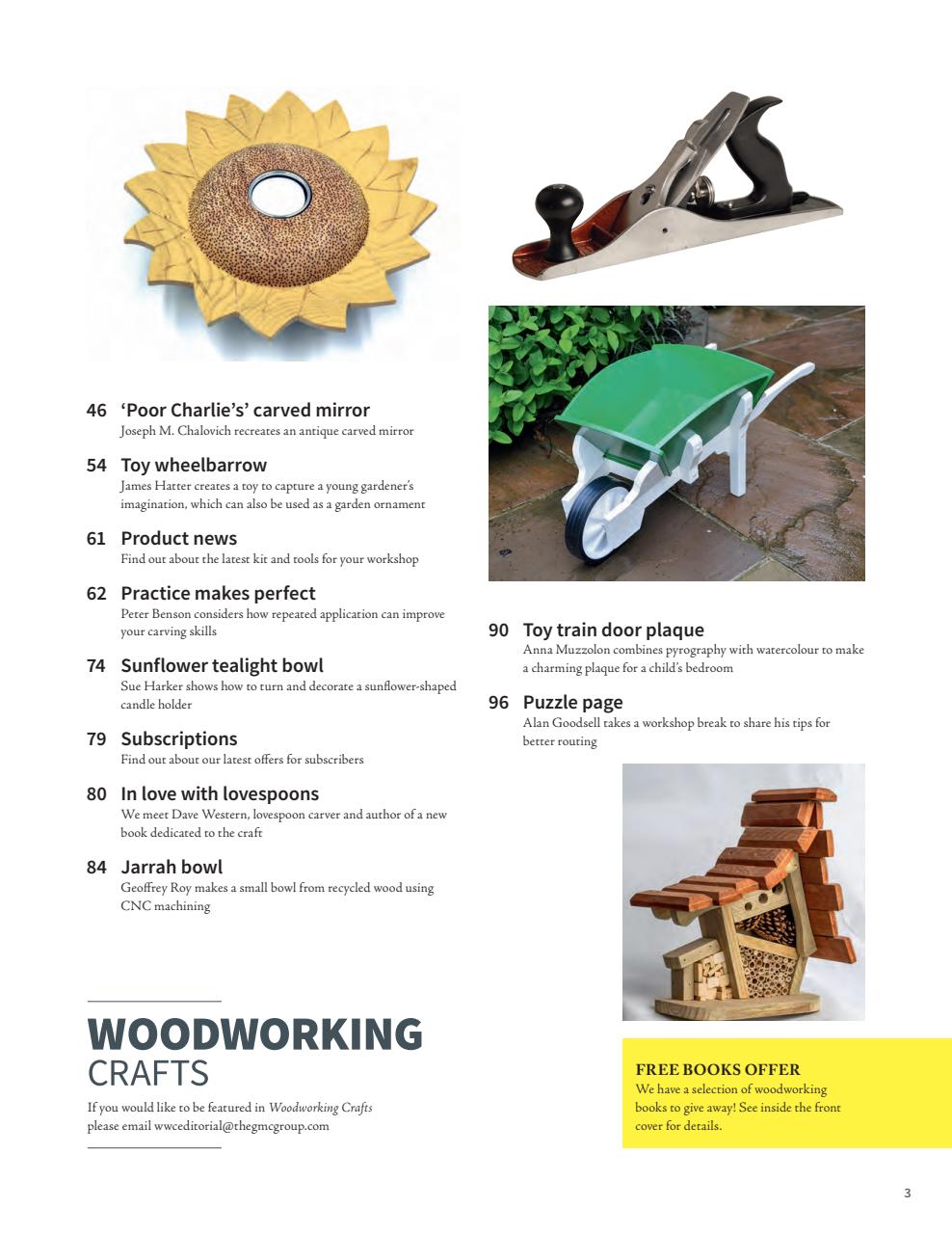 Woodworking Crafts Magazine Preview Pages