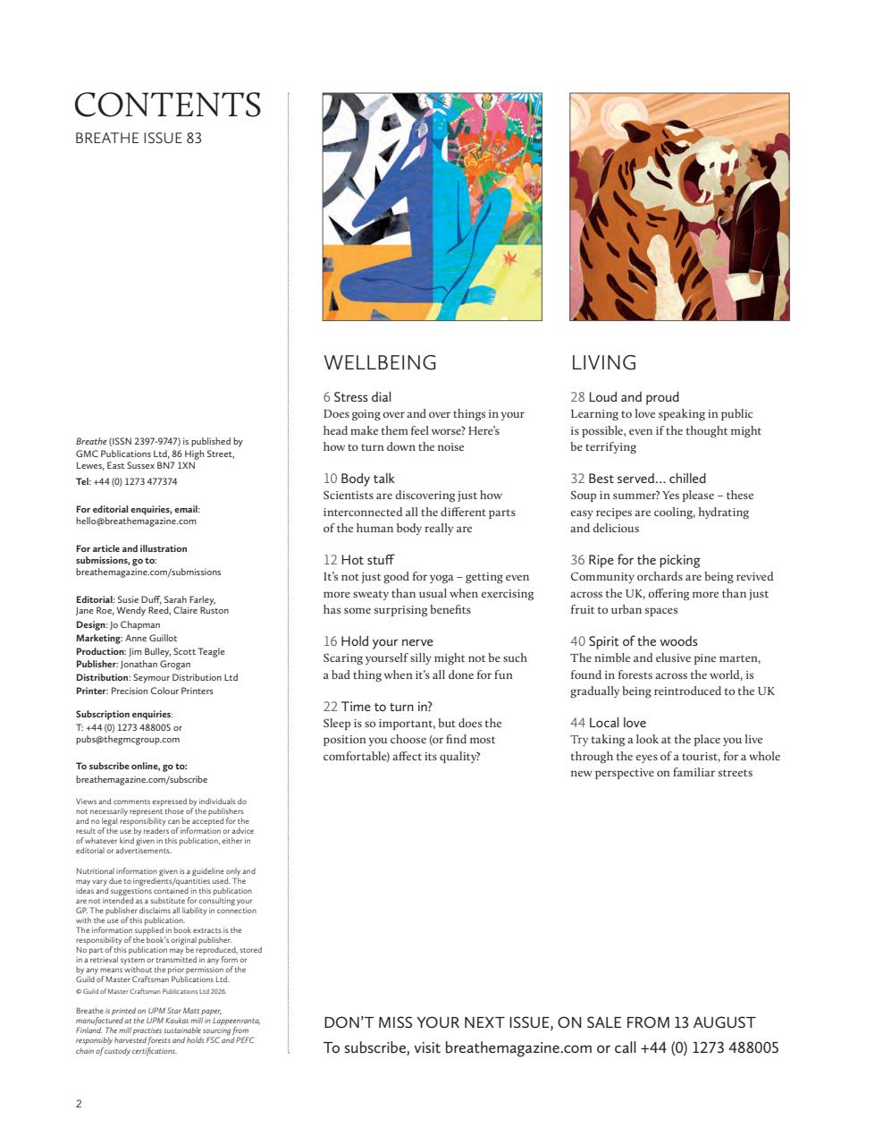 Breathe Preview Pages