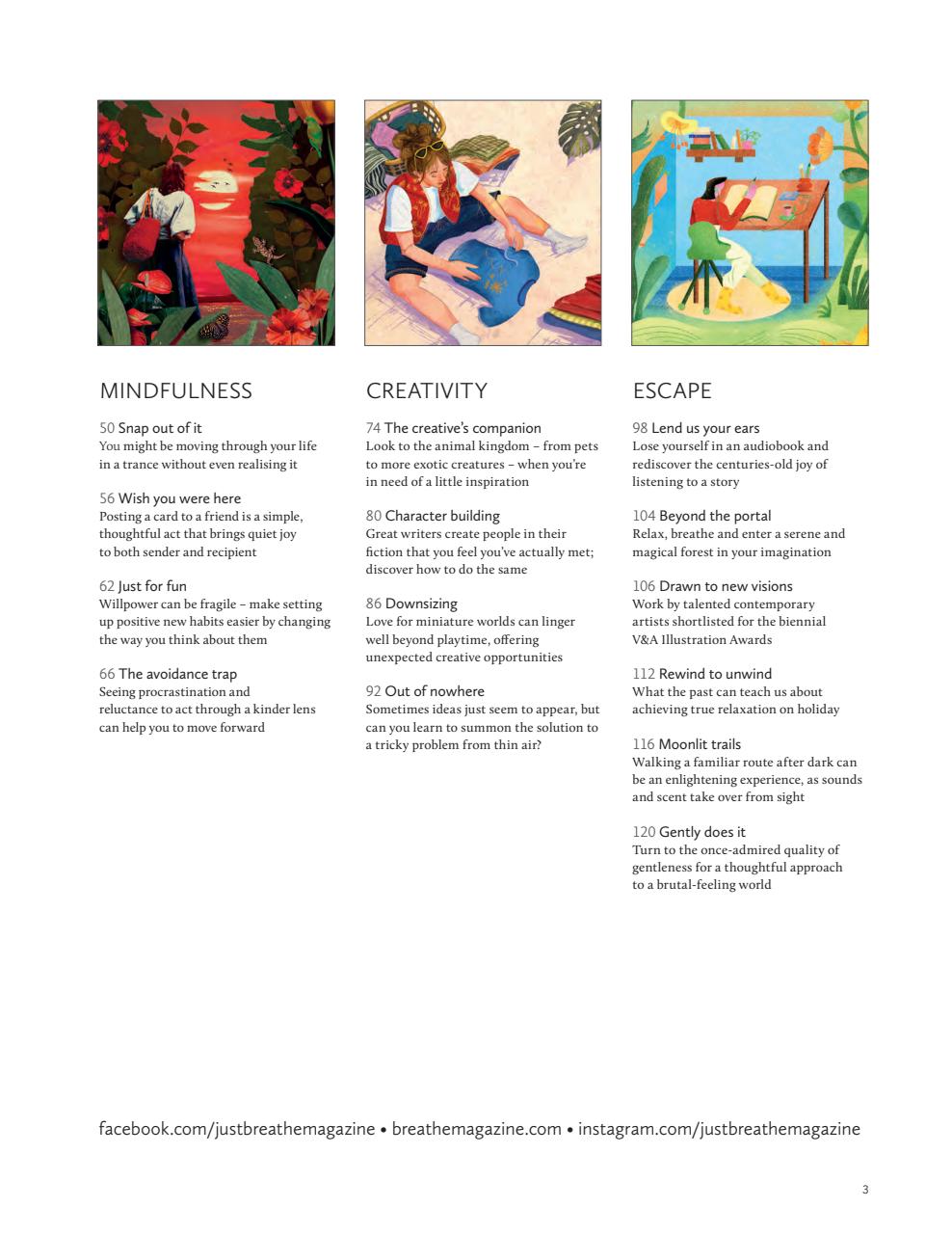 Breathe Preview Pages