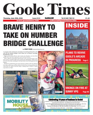 Goole Times issue June 25th 2026