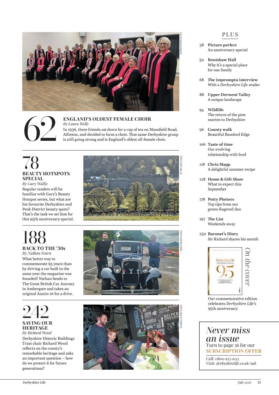 Derbyshire Life Preview Pages