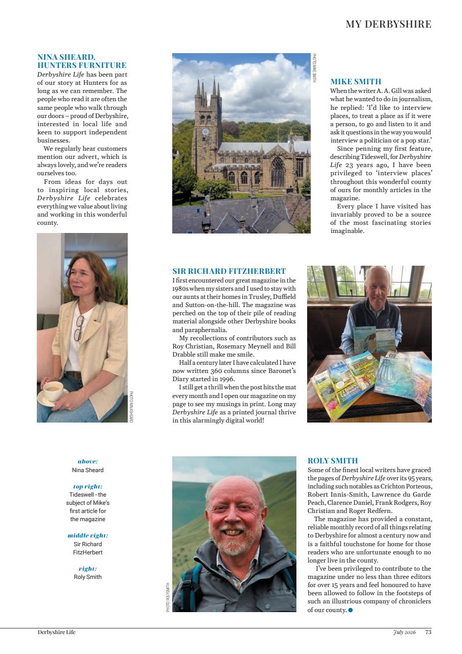 Derbyshire Life Preview Pages