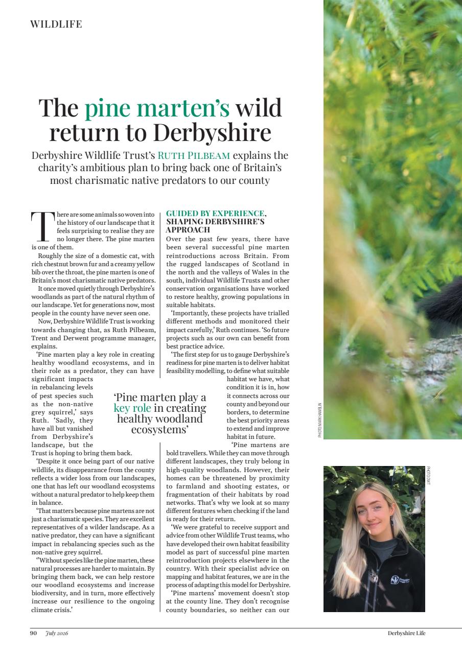 Derbyshire Life Preview Pages