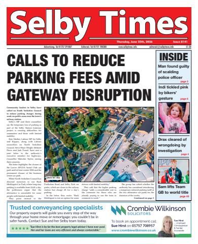 Selby Times issue June 25th 2026