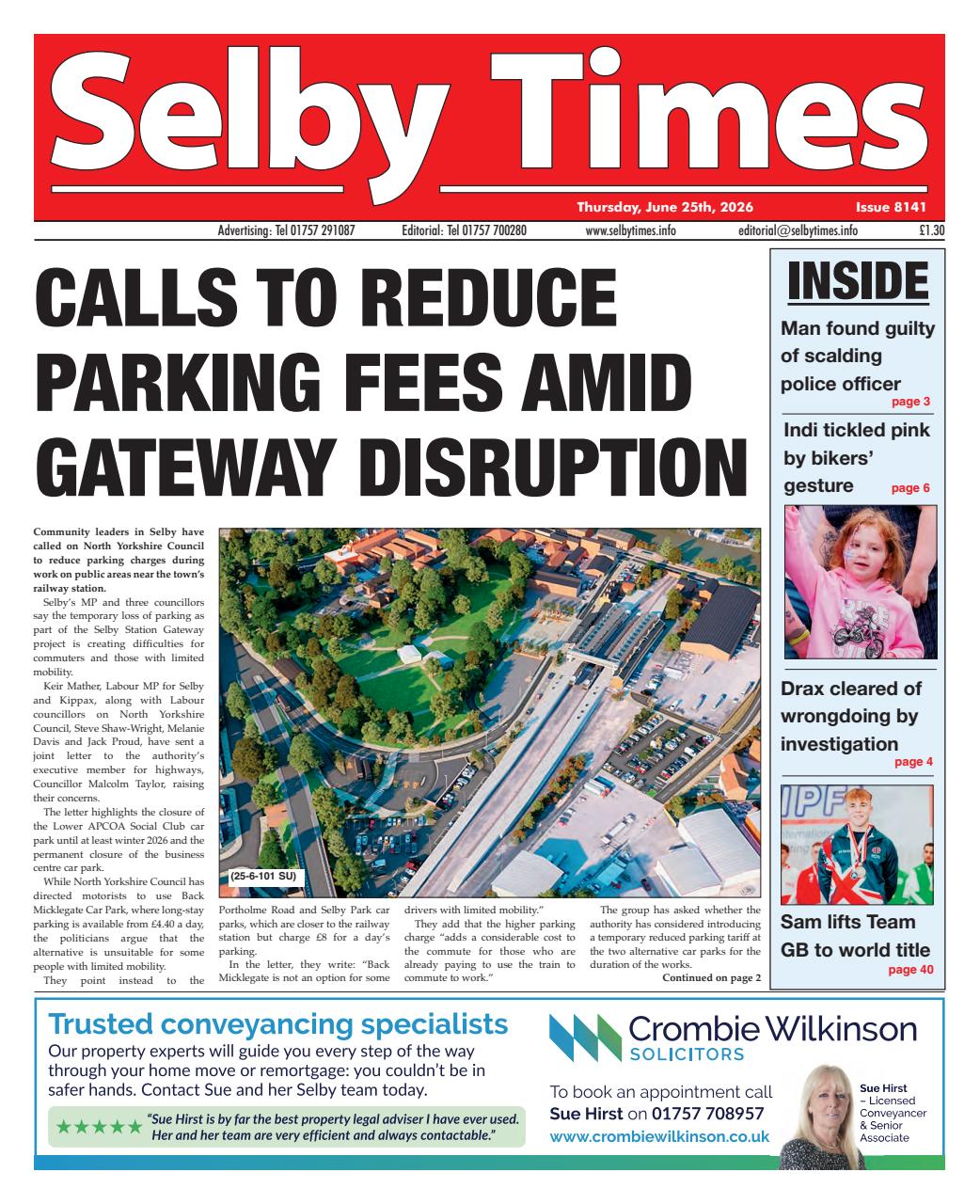 Selby Times Preview Pages