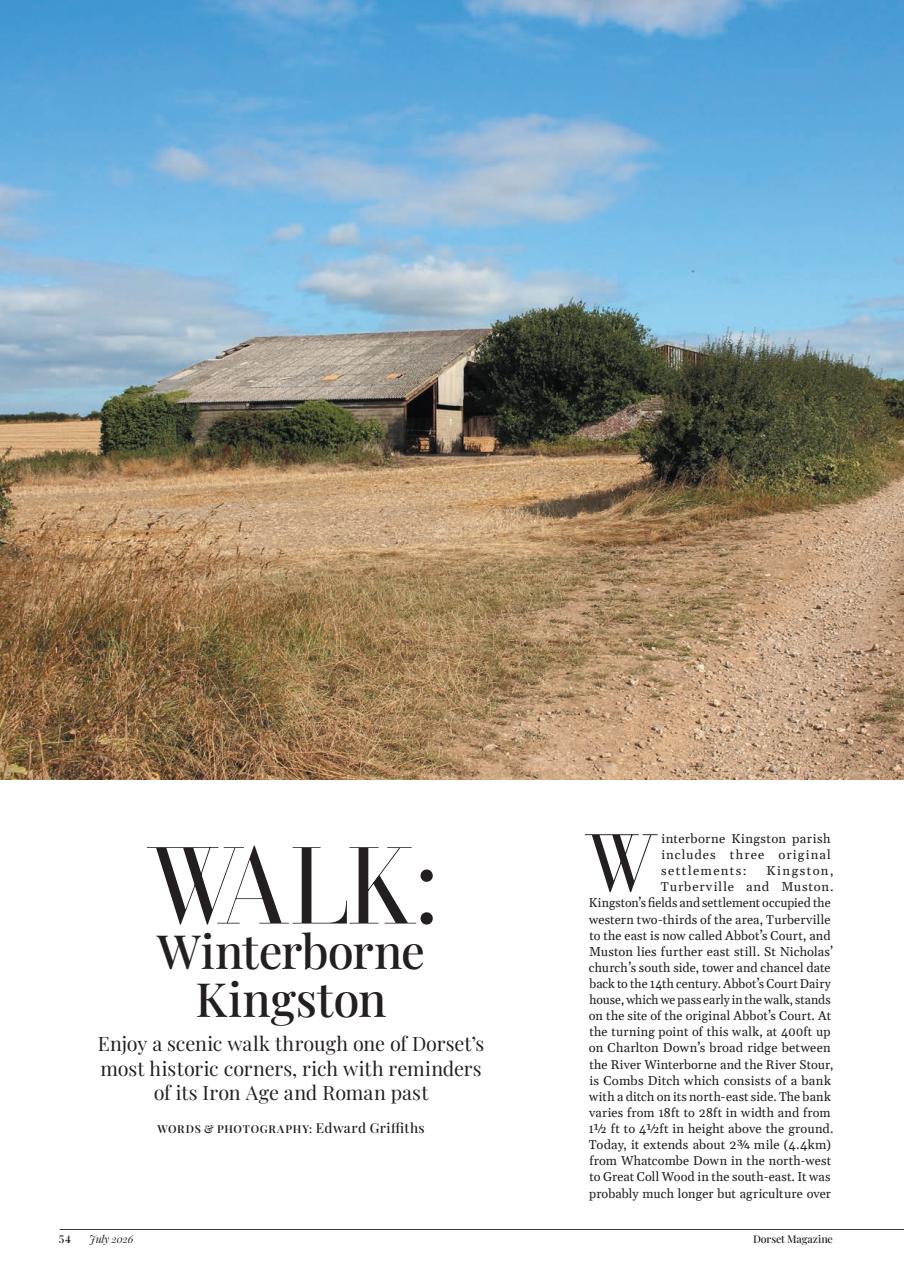 Dorset Magazine Preview Pages