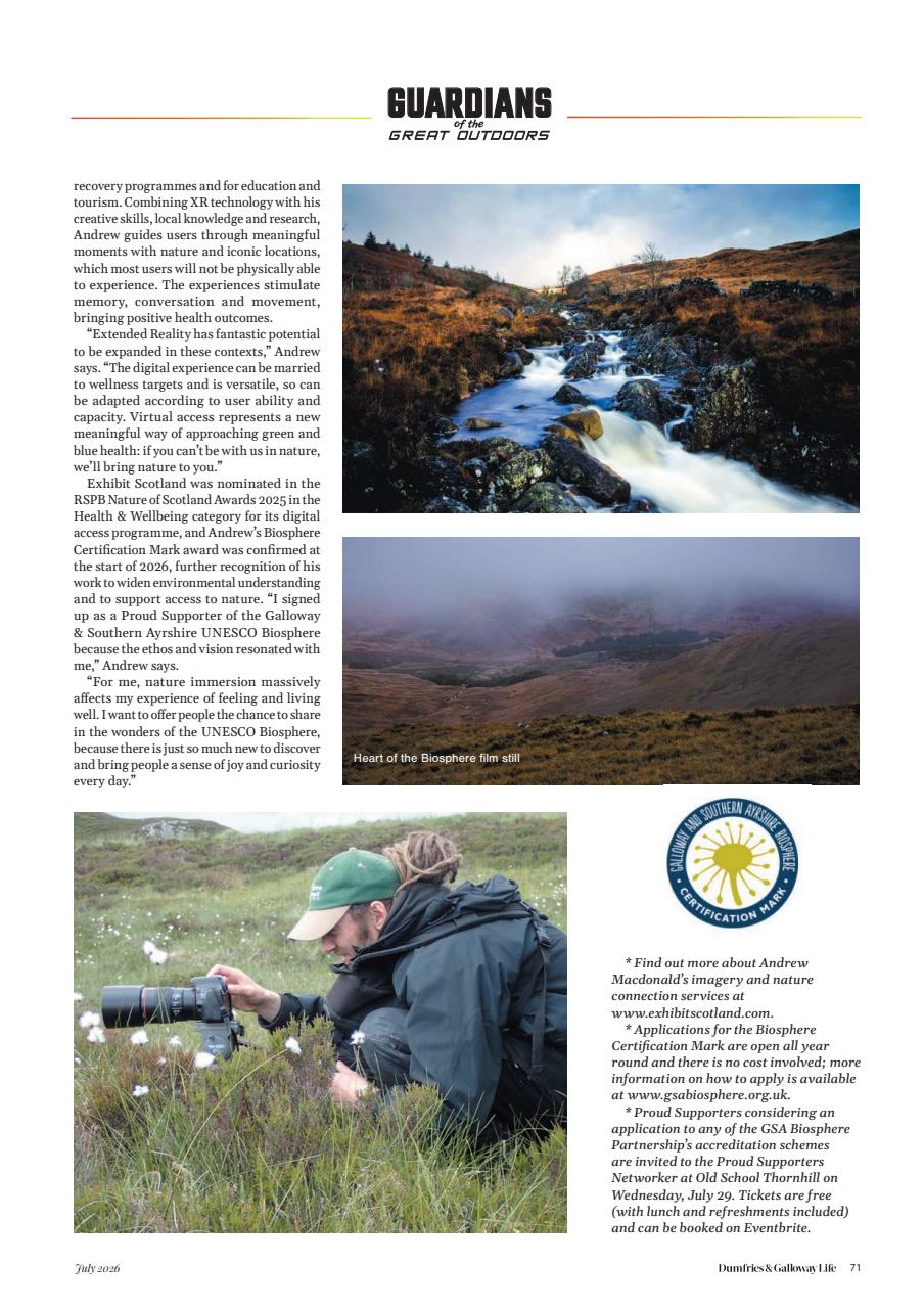 Dumfries & Galloway Life Preview Pages