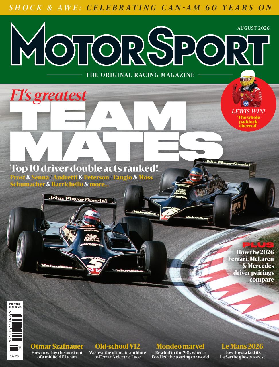 Motor Sport Magazine Preview Pages