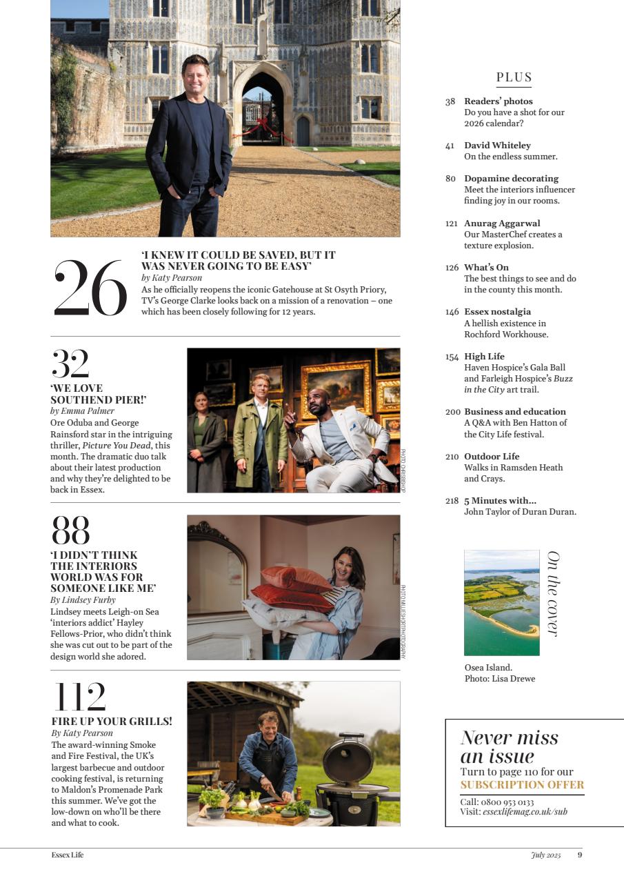 Essex Life Preview Pages