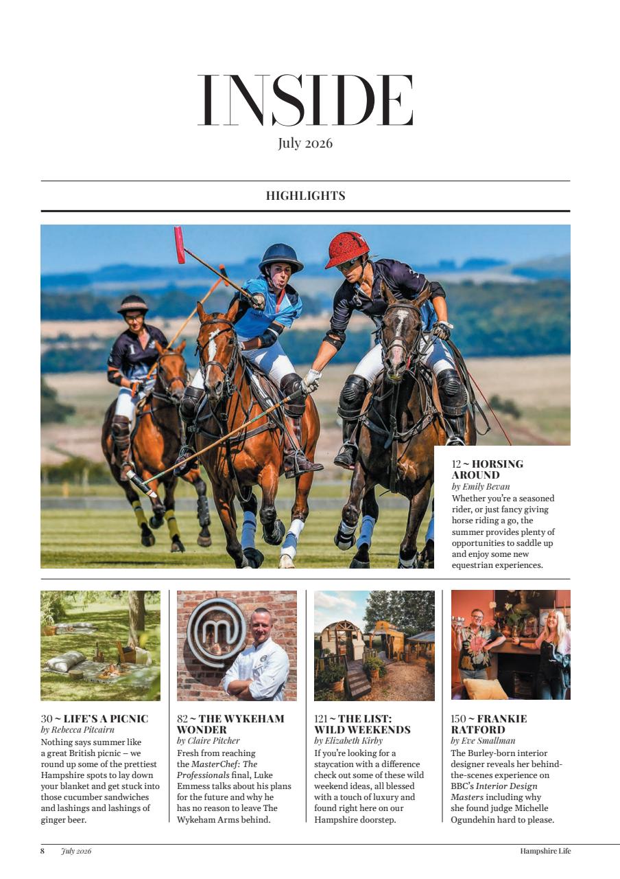 Hampshire Life Preview Pages