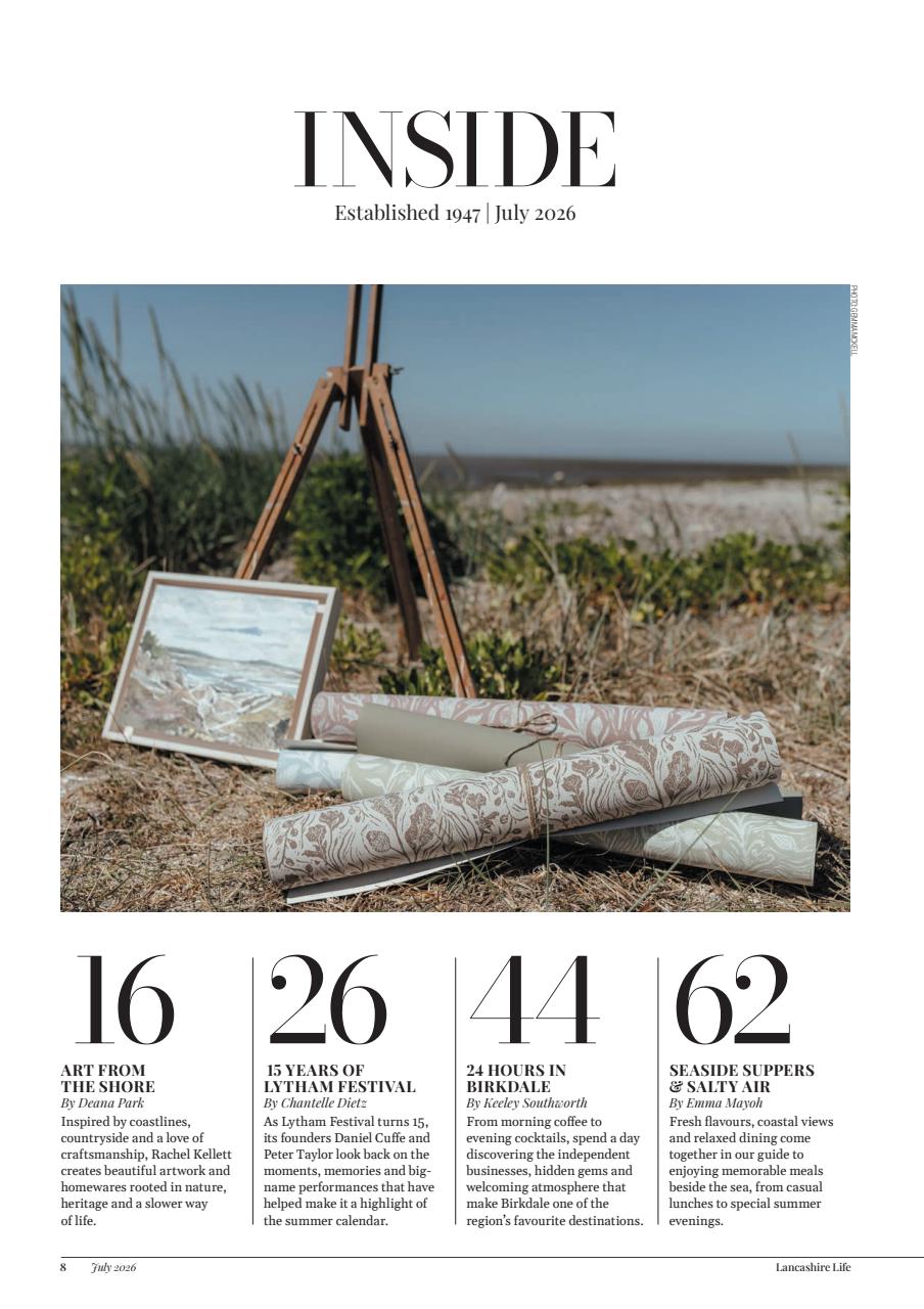 Lancashire Life Preview Pages