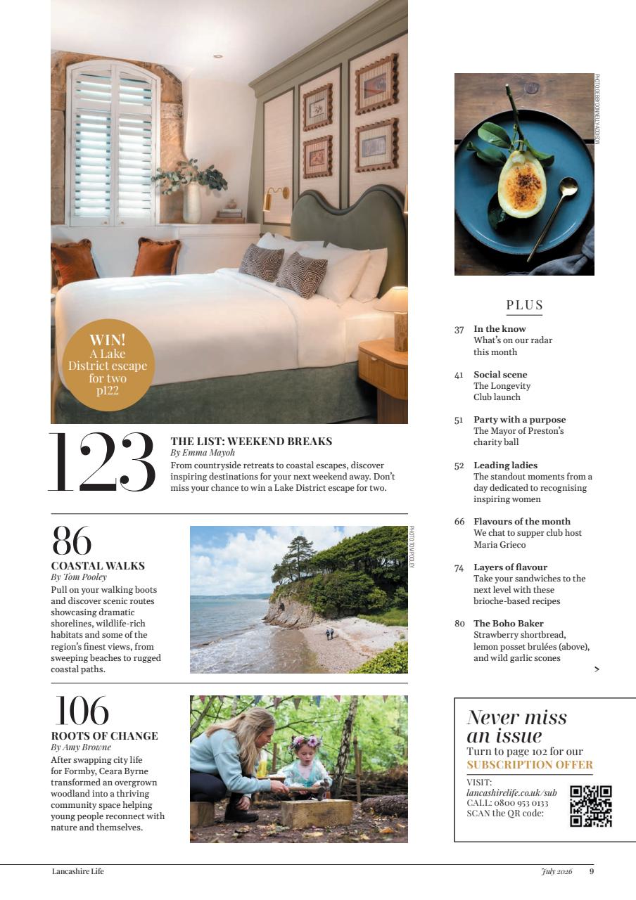 Lancashire Life Preview Pages