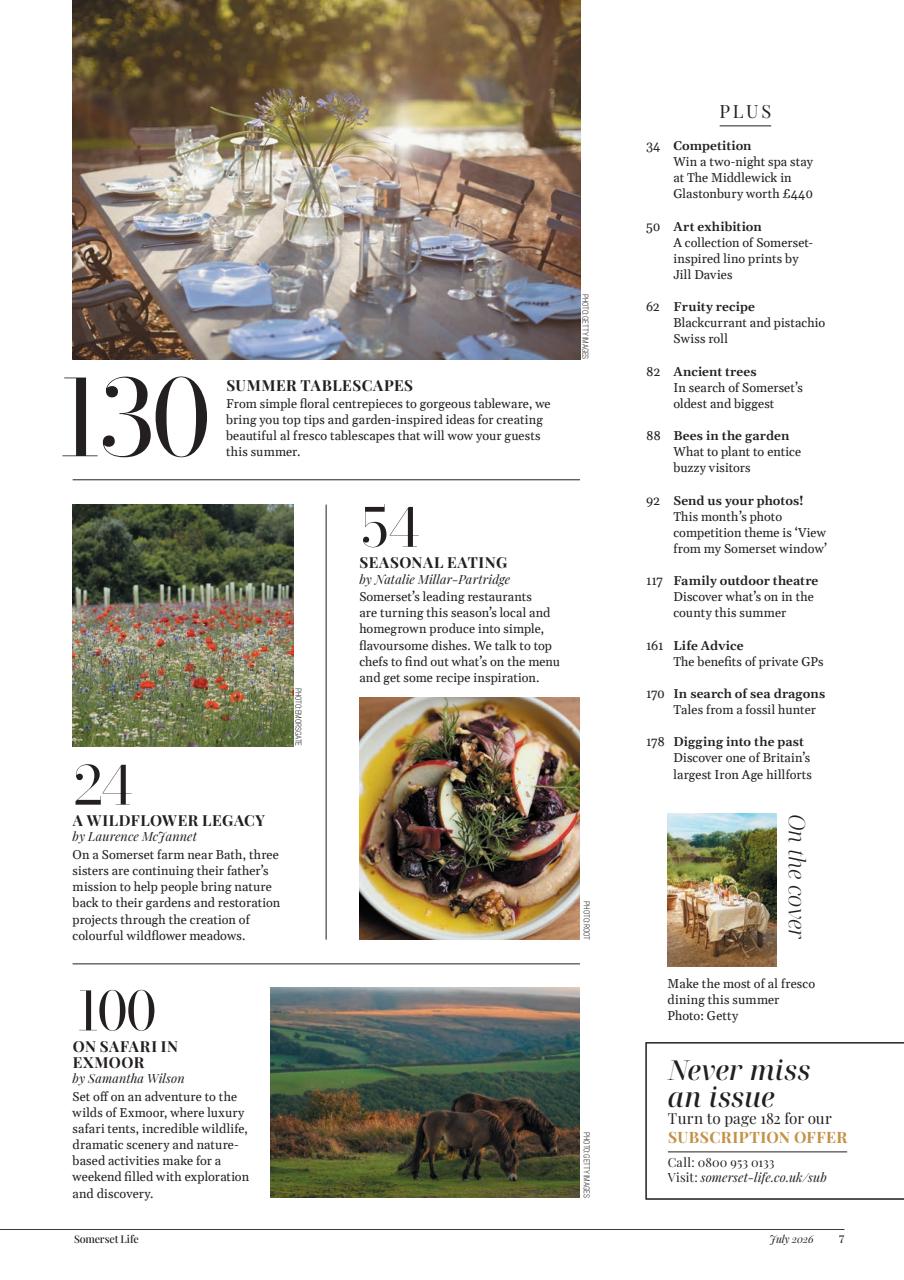 Somerset Life Preview Pages