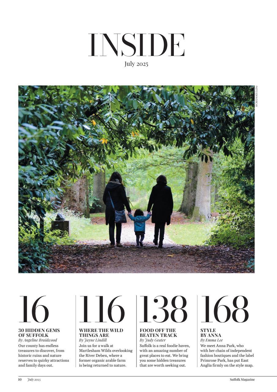 Suffolk Magazine Preview Pages
