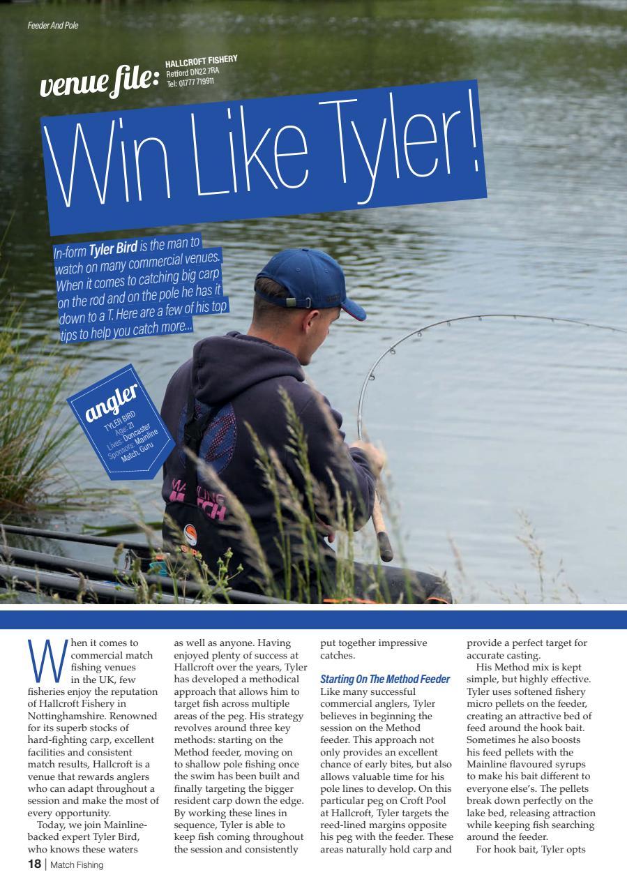 Match Fishing Preview Pages