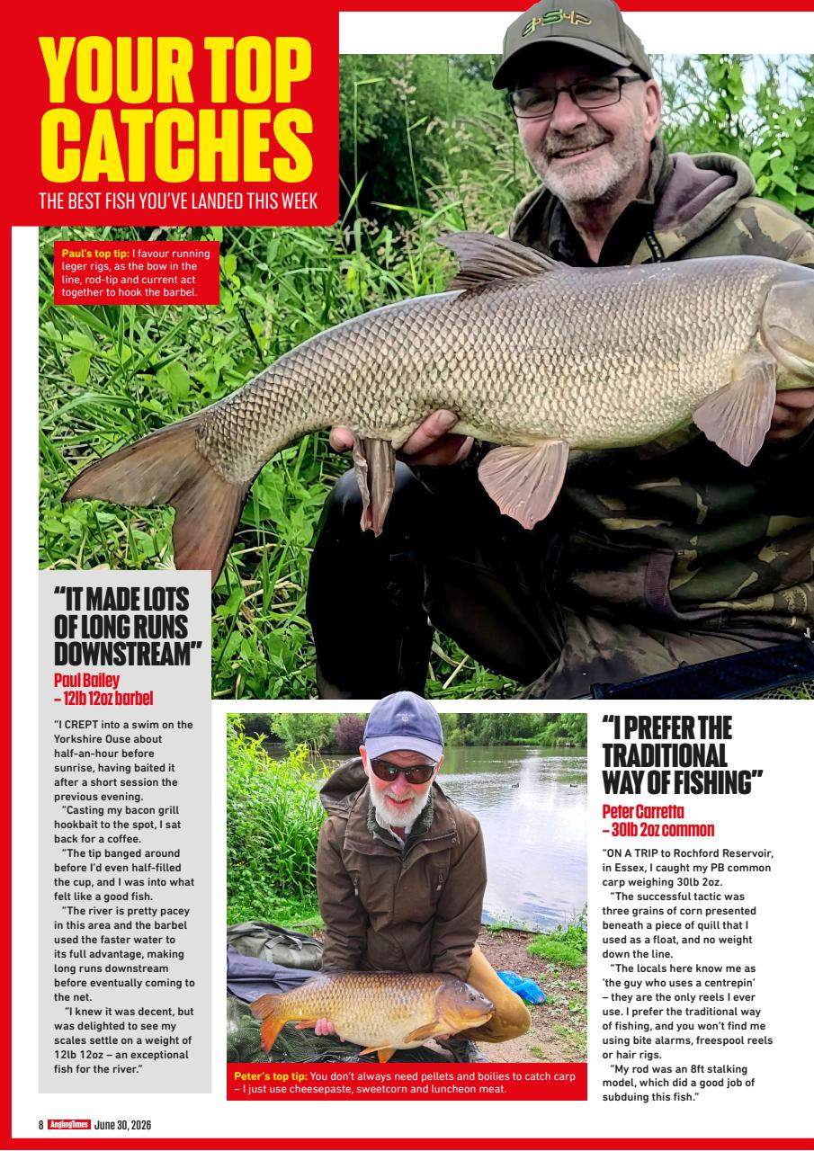 Angling Times Preview Pages