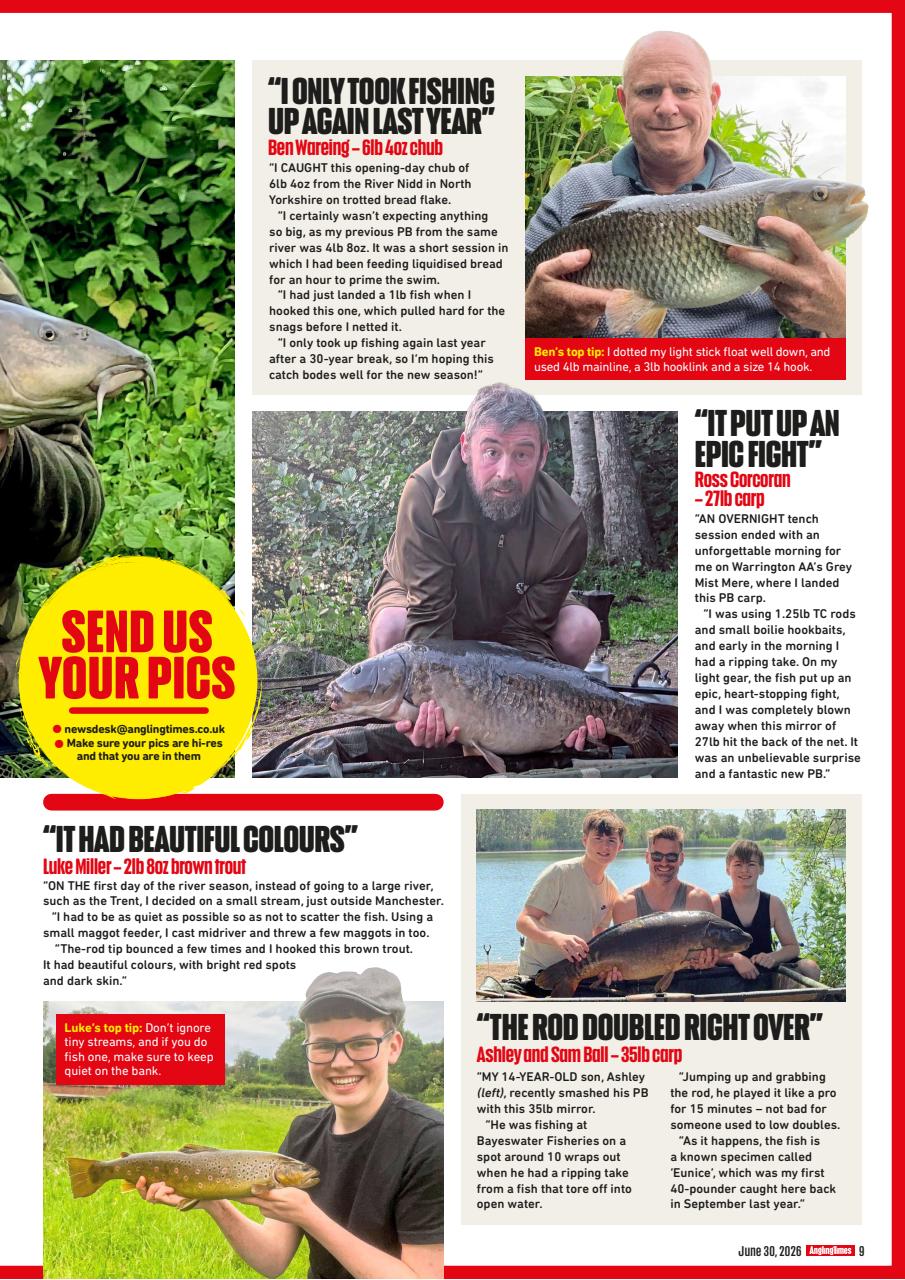Angling Times Preview Pages
