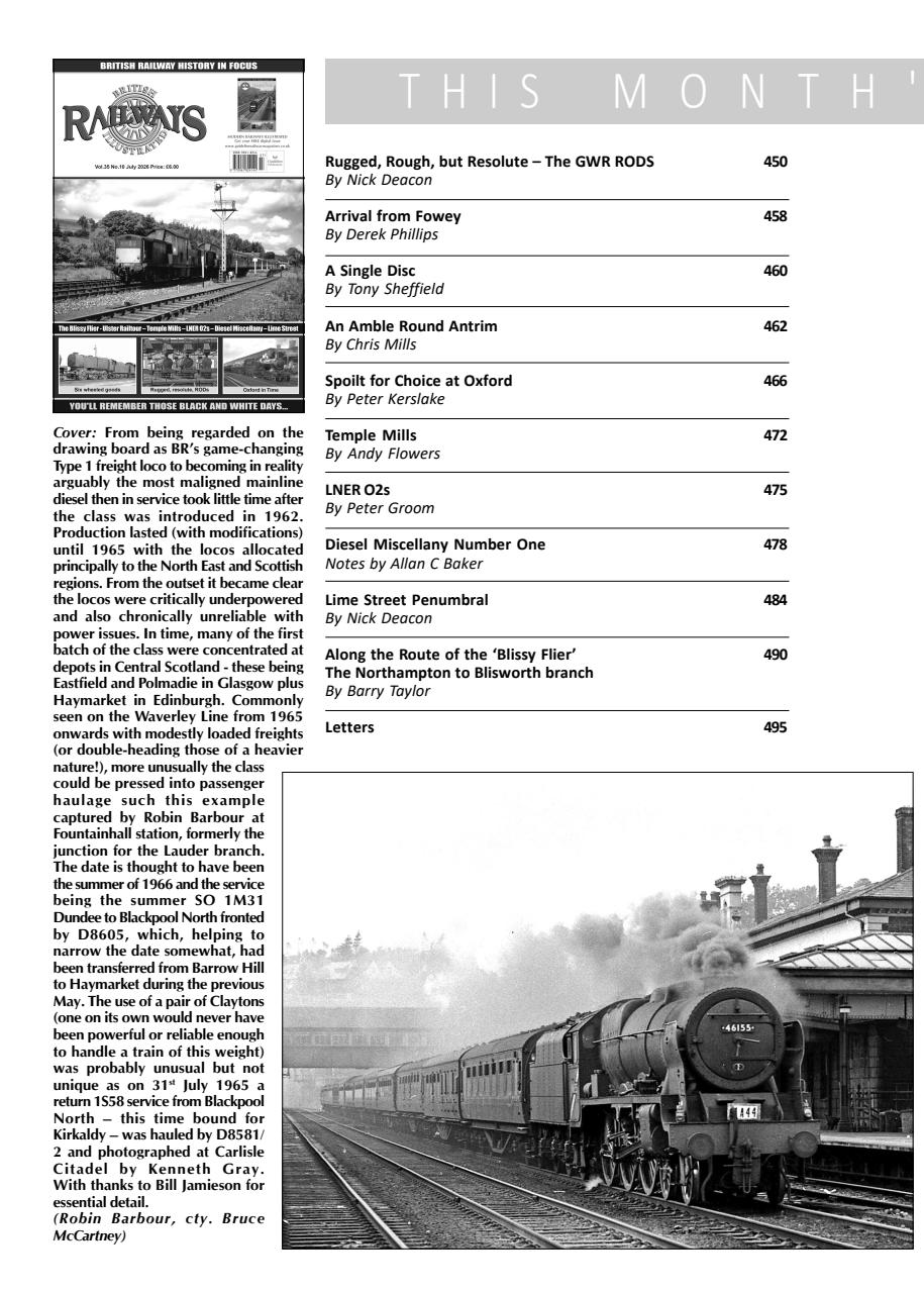 British Railways Illustrated Preview Pages