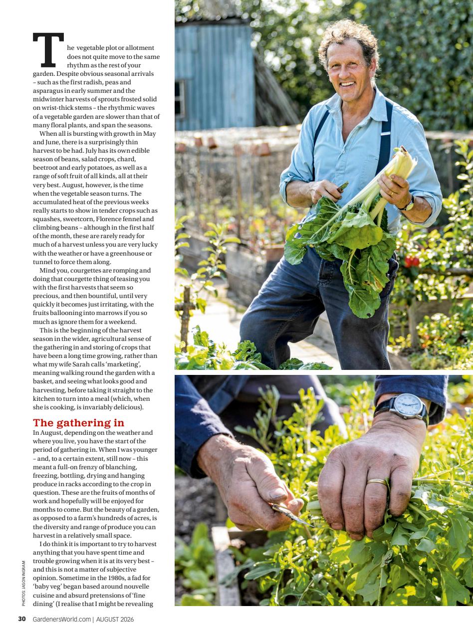 BBC Gardeners’ World Magazine Preview Pages