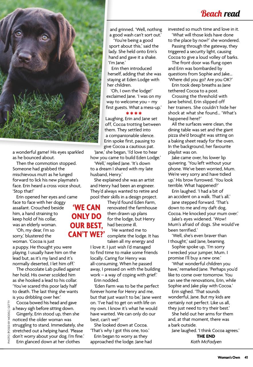 Woman's Own Lifestyle Special Preview Pages
