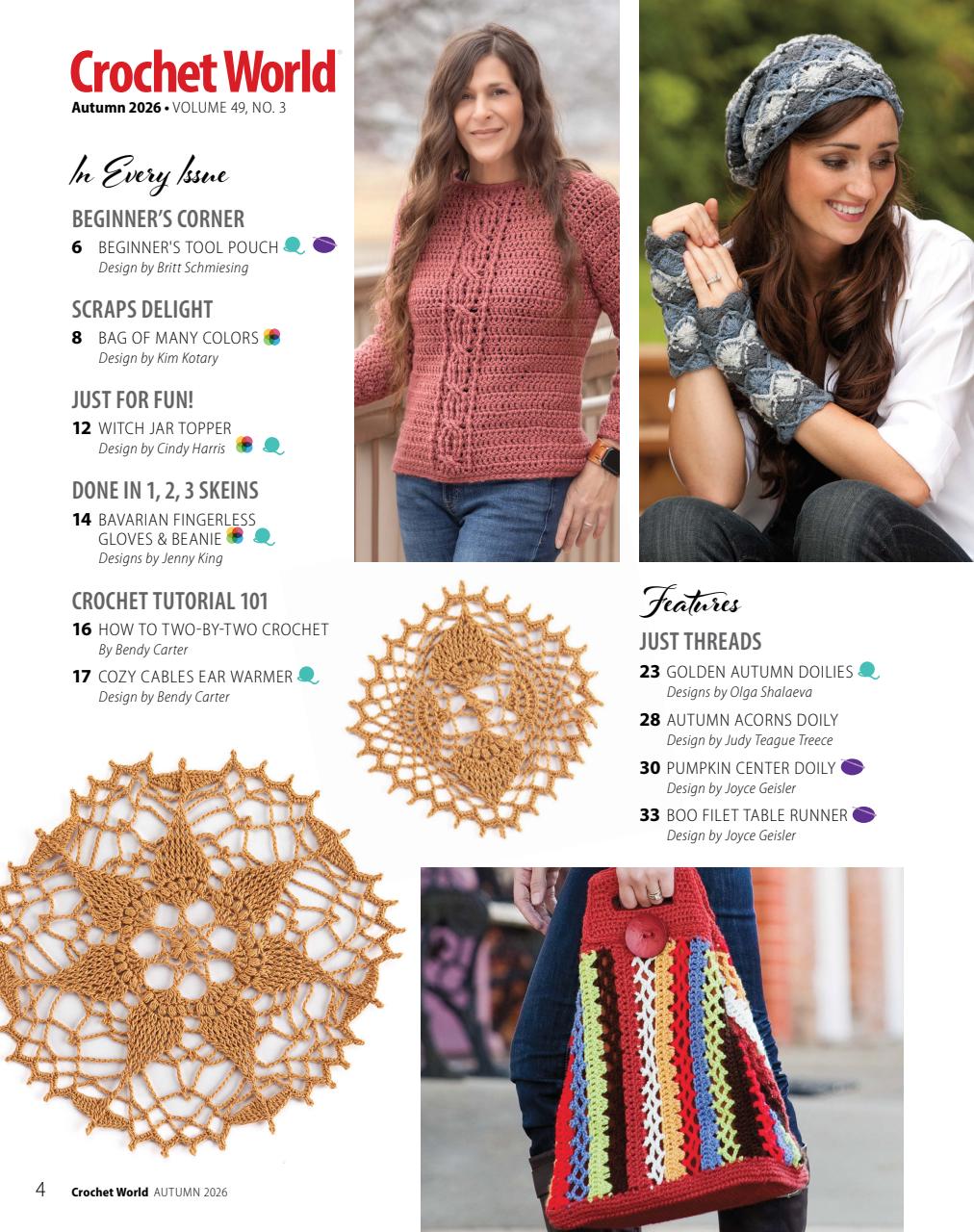 Crochet World Preview Pages