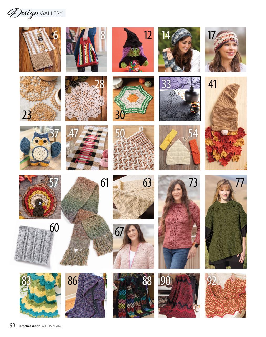 Crochet World Preview Pages