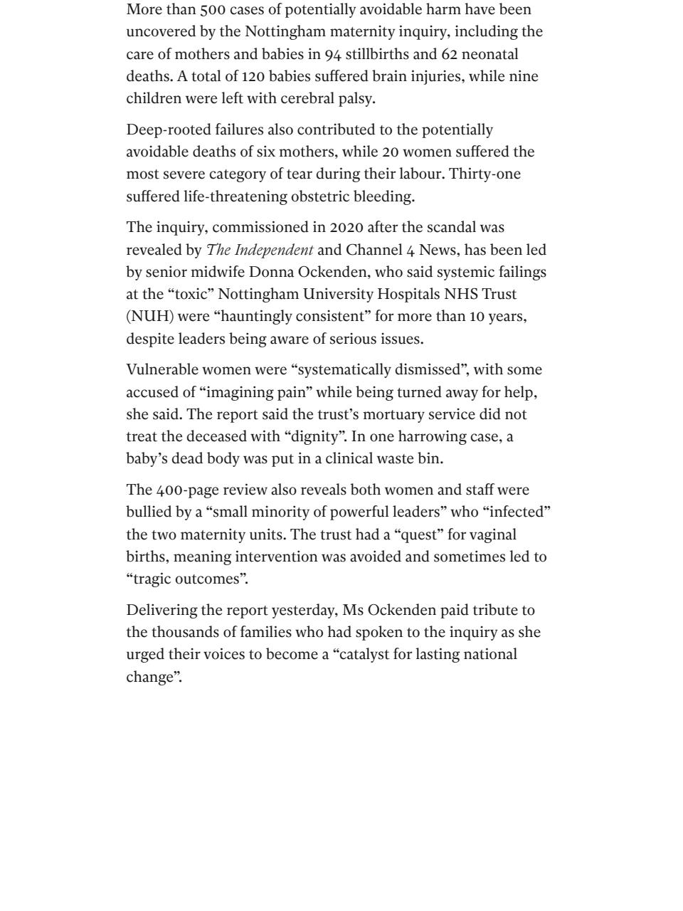 The Independent Daily Edition Newspaper Preview Pages