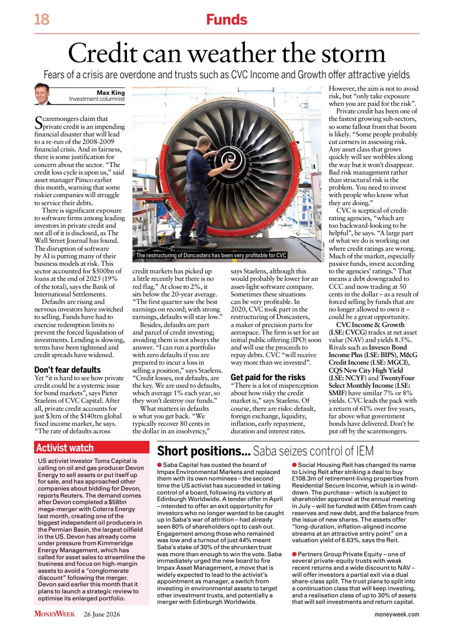 MoneyWeek Preview Pages